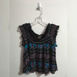 NWOT Nordstrom Band of Gypsies Sleeveless Crop Top